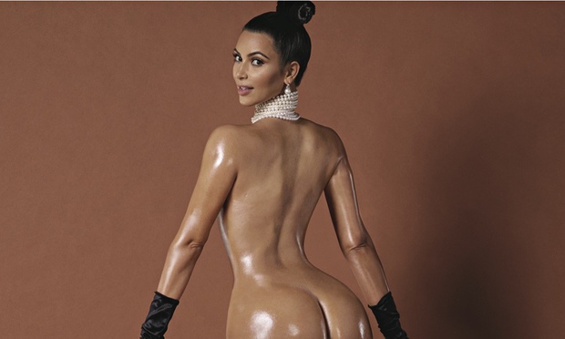 Kim Kardashian Paper magazine cover