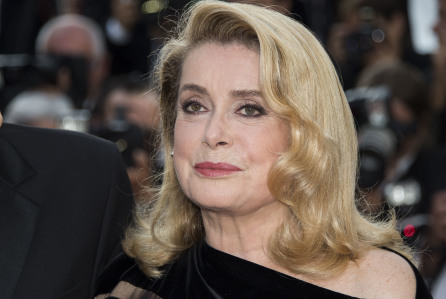 Mandatory Credit: Photo by Invision/AP/REX/Shutterstock (9241498f) Catherine Deneuve poses for photographers upon arrival at the screening of the film The Killing Of A Sacred Deer at the 70th international film festival, Cannes, southern France 2017 The Killing Of A Sacred Deer Red Carpet, Cannes, France - 22 May 2017