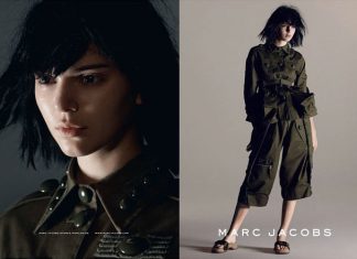 Kendall Jenner imagem da Marc Jacobs