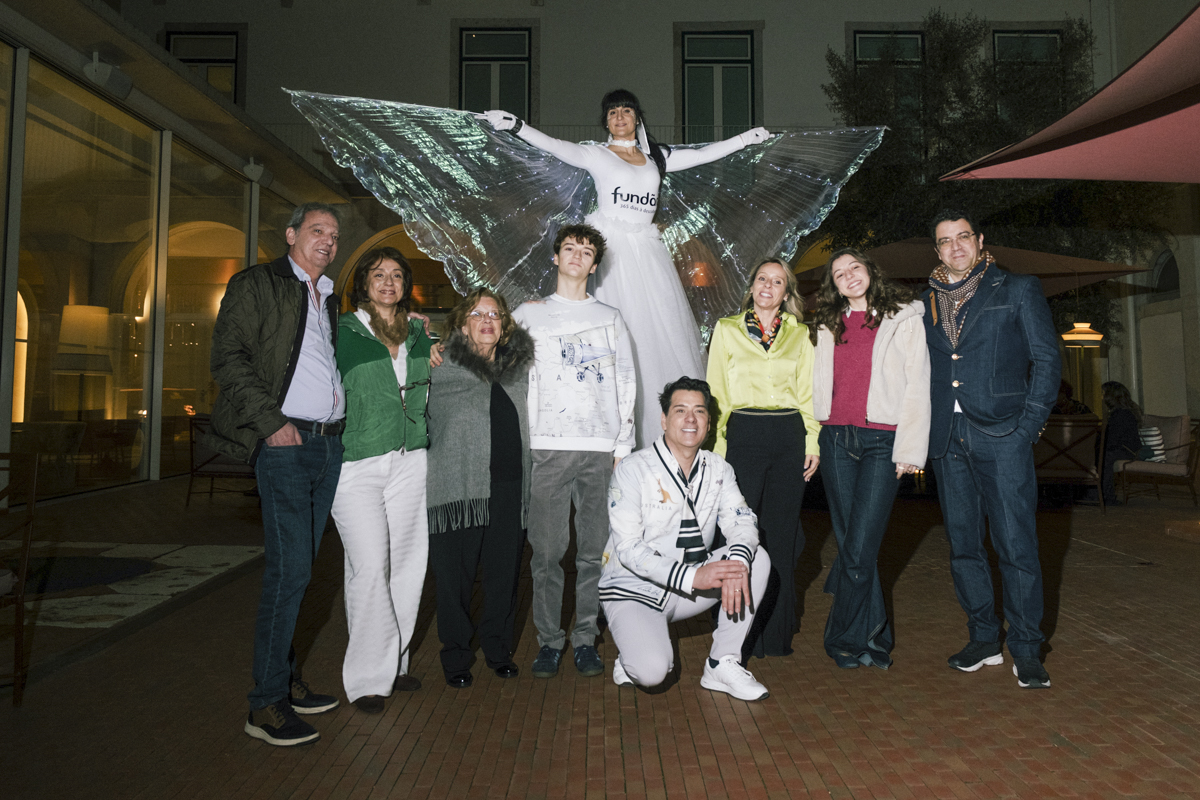 Cocktail pós desfile de Carlos Gil