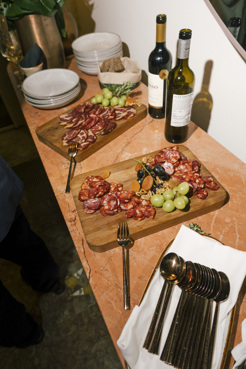 Cocktail pós desfile de Carlos Gil