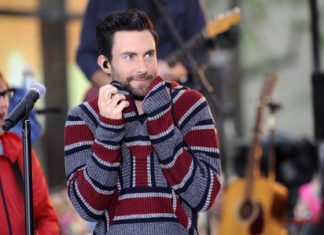 Adam Levine atinge fã na cabeça com microfone