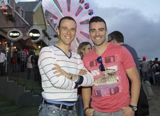 Anjos no Festival de Inverno de Porto Alegre, no Brasil