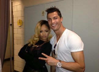 CR7 e Irina em Portugal assistem a concerto de Rihanna