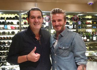 David Beckham está em Portugal