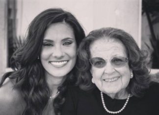 Daniela Ruah despede-se da avó com muita emoção