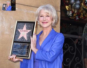 Helen Mirren recebe estrela na Walk of Fame