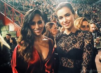 Rita Pereira e Irina Shayk juntas em Itália