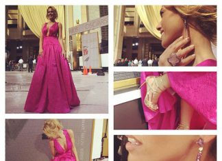 Rita Andrade na Red Carpet dos Oscars Awards 2015